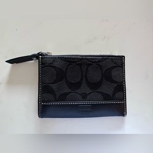 Tiny Coach leather card/money wallet